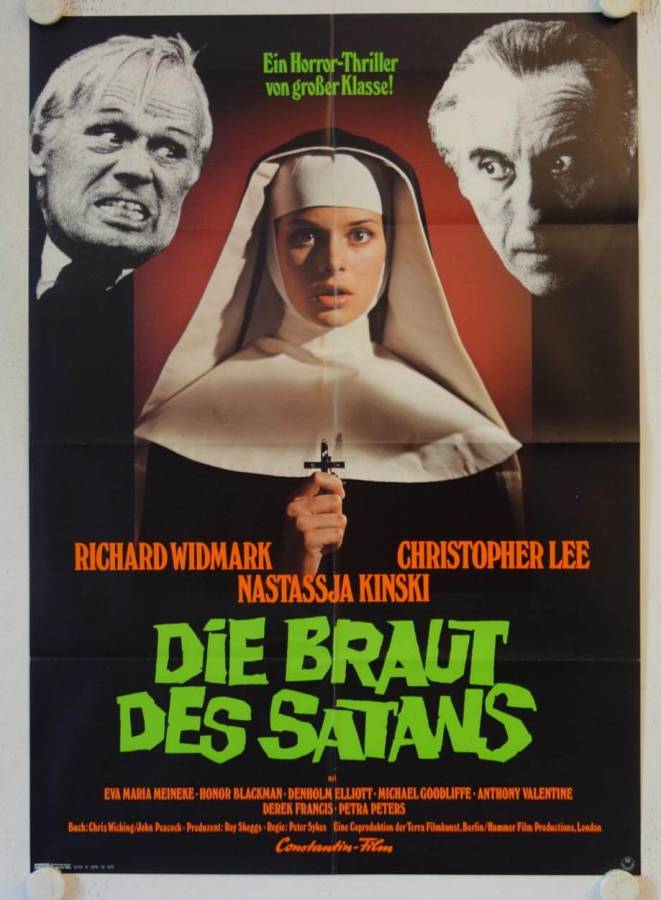To the Devil a Daughter original release german movie poster